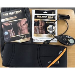 Slendertone BMR X-70 Flex Belt, Charger, Gel Pads and bag READ